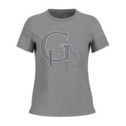 Guess Grå Dam T-shirt Gray, Dam