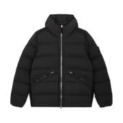 Stone Island Huvjacka Vattenavvisande Black, Herr