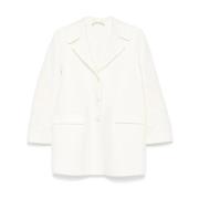 Ermanno Scervino Stiliga Damkappor Kollektion White, Dam