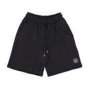 Puma Svart Hög Midja Långa Tracksuit Shorts Black, Dam