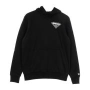 New Era NFL Baklogo Hoodie Svart/Vit Black, Herr