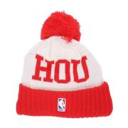 New Era Houston Rockets Pom Pom Beanie Hat Multicolor, Herr