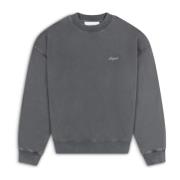 Axel Arigato Hedra Tvättad Sweatshirt Gray, Herr