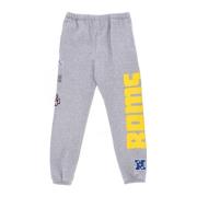 Mitchell & Ness Los Angeles Rams Fleece Tracksuit Byxor Gray, Herr