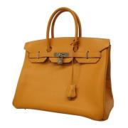 Hermès Vintage Pre-owned Laeder handvskor Orange, Dam