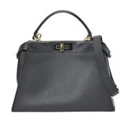 Fendi Vintage Pre-owned Canvas fendi-vskor Black, Dam