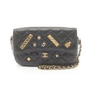 Chanel Vintage Pre-owned Laeder chanel-vskor Black, Dam