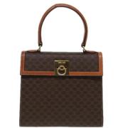 Celine Vintage Pre-owned Laeder handvskor Brown, Dam