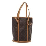 Louis Vuitton Vintage Pre-owned Canvas louis-vuitton-vskor Brown, Dam