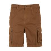 40Weft Cargo Bermuda Shorts för Män Brown, Herr