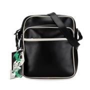 Prada Vintage Pre-owned Laeder crossbodyvskor Black, Dam