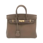 Hermès Vintage Pre-owned Laeder handvskor Gray, Dam