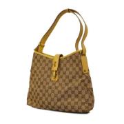 Gucci Vintage Pre-owned Canvas gucci-vskor Brown, Dam