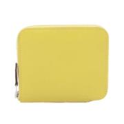 Hermès Vintage Pre-owned Laeder plnbcker Yellow, Dam