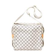 Louis Vuitton Vintage Pre-owned Belagd canvas louis-vuitton-vskor Whit...