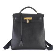 Hermès Vintage Pre-owned Laeder ryggsckar Black, Dam