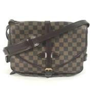 Louis Vuitton Vintage Pre-owned Tyg louis-vuitton-vskor Brown, Dam