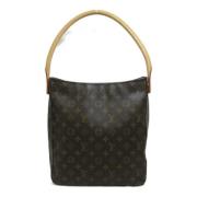 Louis Vuitton Vintage Pre-owned Canvas louis-vuitton-vskor Brown, Dam