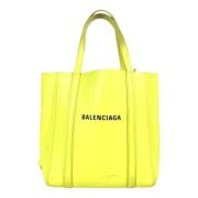 Balenciaga Vintage Pre-owned Laeder balenciaga-vskor Yellow, Dam