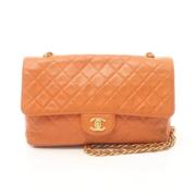 Chanel Vintage Pre-owned Laeder chanel-vskor Orange, Dam