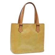 Louis Vuitton Vintage Pre-owned Laeder handvskor Beige, Dam