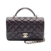 Chanel Vintage Pre-owned Laeder chanel-vskor Purple, Dam