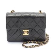 Chanel Vintage Pre-owned Laeder chanel-vskor Black, Dam