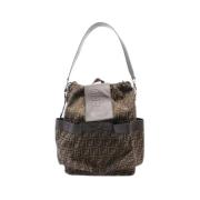 Fendi Vintage Pre-owned Laeder fendi-vskor Brown, Dam