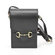 Gucci Vintage Pre-owned Laeder gucci-vskor Black, Dam