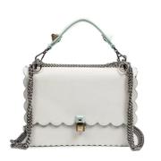 Fendi Vintage Pre-owned Laeder fendi-vskor White, Dam