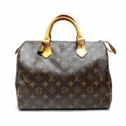 Louis Vuitton Vintage Pre-owned Canvas handvskor Brown, Dam