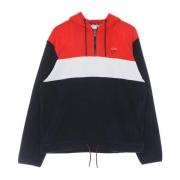 Fila Half Zip Hoodie Svart/Röd/Vit Multicolor, Herr