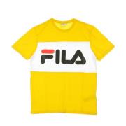 Fila Citrus vit T-shirt för män Yellow, Herr