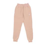 Nike Högmidjade Fleece Joggers Sportkläder Pink, Dam