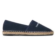 Tommy Jeans Espadrille Blue, Dam