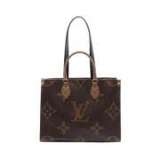 Louis Vuitton Vintage Pre-owned Belagd canvas louis-vuitton-vskor Brow...