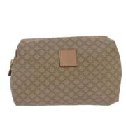 Celine Vintage Pre-owned Canvas kuvertvskor Beige, Dam