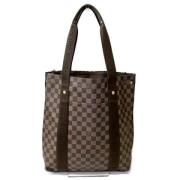 Louis Vuitton Vintage Pre-owned Tyg louis-vuitton-vskor Brown, Dam