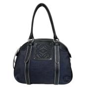 Loewe Pre-owned Pre-owned Tyg axelremsvskor Black, Dam