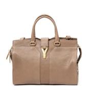 Yves Saint Laurent Vintage Pre-owned Laeder handvskor Brown, Dam