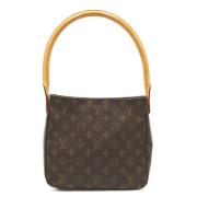 Louis Vuitton Vintage Pre-owned Canvas louis-vuitton-vskor Brown, Dam