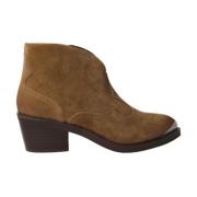 Bruno Premi Kvinnors cowboy-stil ankelboots i toffee Brown, Dam