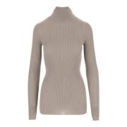 Wild Cashmere Silke och Kashmir Pullover Beige Beige, Dam