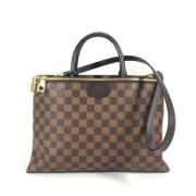 Louis Vuitton Vintage Pre-owned Tyg louis-vuitton-vskor Brown, Dam