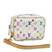 Louis Vuitton Vintage Pre-owned Canvas necessrer White, Dam