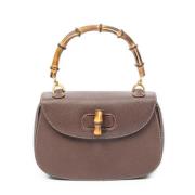 Gucci Vintage Pre-owned Laeder handvskor Brown, Dam