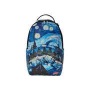 Sprayground Van Gogh Dolda Pengar Ryggsäck Blue, Unisex