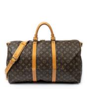 Louis Vuitton Vintage Pre-owned Belagd canvas resvskor Brown, Unisex