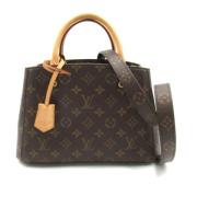 Louis Vuitton Vintage Pre-owned Canvas louis-vuitton-vskor Brown, Dam