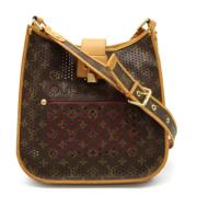 Louis Vuitton Vintage Pre-owned Tyg louis-vuitton-vskor Brown, Dam